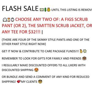 SCRUBS SALE 2 FOR $32